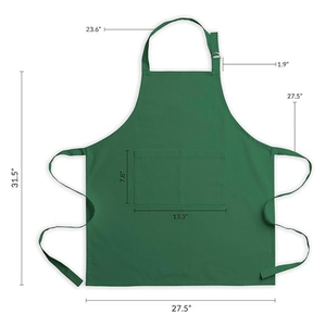 100% Cotton <b>Kitchen</b> <b>Apron</b> Adjustable Neck Strap Waist Protection Custom Logo OEM ODM Wholesale Bulk Factory Manufacturer - Product Image 2