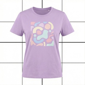 Nueva Llegada, Camisa de Oficina para Mujer, Primavera Otoño, Moda, Estampado Moderno, Vestido Informal para Dama, 240 g/m², 100% Algodón Satinado con Lentejuelas - Product Image 1