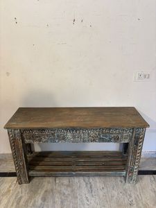 Table console en bois moderne de haute qualité pour salon, salle à manger, cuisine, décoration intérieure unique pour villa, bar, hôtel, chambre à coucher - Product Image 5
