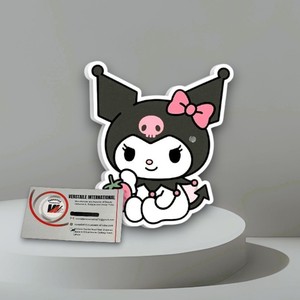 Custom Magnetic Kuromi Tiles Eyelash Extension <b>Tools</b> Butterfly Diamond Heart <b>Square</b> Flower Acrylic Lash Tiles Multifunctional - Product Image 4