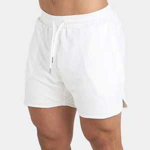 บริการรับผลิตกางเกงบอร์ดชอร์ตตามสั่ง ผ้าโพลีเอสเตอร์ตาข่าย ระบายอากาศได้ดี ชุดกีฬาสำหรับผู้ชาย จำหน่ายจำนวนมาก - Product Image 5
