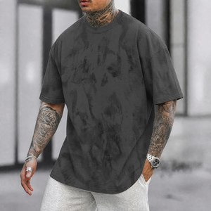 Oversized <b>Tshirts</b> for Men Tie Dye Hipster T Shirts Fashion Baggy Gym Shirts Short Sleeve Unisex Designer Tees Shirt - Product Image 4