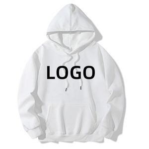 ผู้ผลิตเสื้อสเวตเชิ้ตผ้าฟลีซแบบเรียบ ราคาโรงงาน รับผลิตแบบ OEM เสื้อฮู้ดดี้ผ้าฟลีซคลาสสิก มีกระเป๋าแบบจิงโจ้ พร้อมสกรีนโลโก้ตามสั่ง - Product Image 4