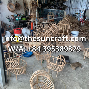 Cama para muñecas bebé, camas para muñecas Reborn, cama para muñecas, muebles de ratán natural hechos a mano en Vietnam, material ecológico y seguro, venta al por mayor. - Product Image 4