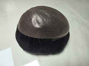 Perruque pour homme Taz Hair Bangladesh avec base en peau, densité 100%, qualité Remy, styles raides crépus et ondulations profondes - Product Image 6