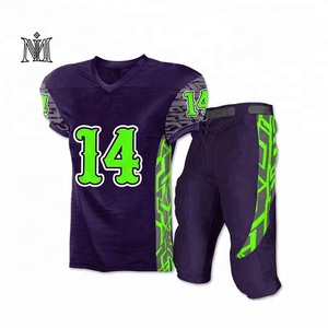 Uniforme de fútbol americano de poliéster de alta calidad, ropa deportiva personalizada Popular, pantalones cortos con estampado de nombre de jugador de talla grande - Product Image 3
