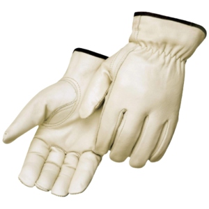 Guantes de Conducción de Cuero Granulado de Piel de Vaca, Duraderos, Cómodos, para Trabajo Industrial y de Seguridad Personal - Product Image 1