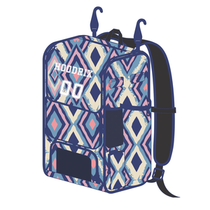 Mochila de gran capacidad para equipo de béisbol, bolsa de viaje deportiva personalizada con soportes para bates y compartimento separado para ropa sucia - Product Image 3