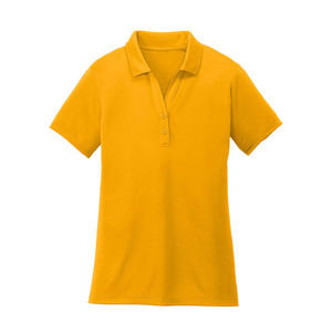 Camiseta Polo de Mujer 100% Algodón de Alta Calidad, Transpirable, Manga Corta, Logotipo Bordado Personalizado, Precio Económico - Product Image 1