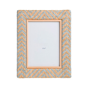 Cautivador Marco de Fotos de Ratán, Marco Decorativo de Mimbre Tejido, Adorno de Mesa, Perfecto para Decoración del Dormitorio y del Hogar - Product Image 3