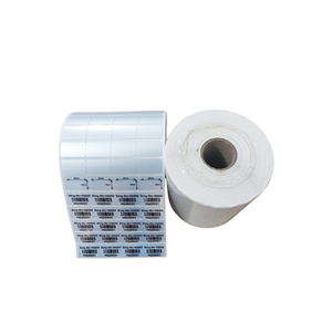 Etiquetas de Código de Barras Resistentes al Agua de Alta Definición al por Mayor, Etiqueta Adhesiva Permanente con Recubrimiento UV, Material PET/PVC, Embalaje para Regalos - Product Image 1