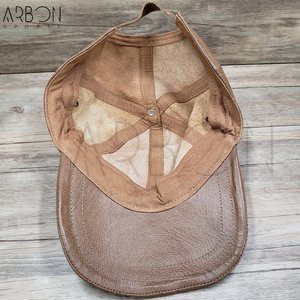 New Arrival Trendy Durable Lightweight Stylish Custom Made Good Supplier OEM ODM Service Premium Synthetic Leather Fashion Caps - Product Image 6