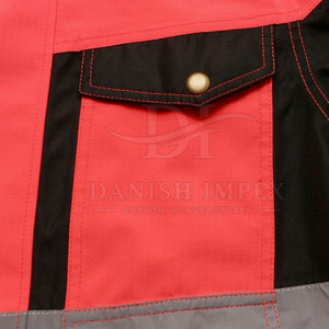 Oem Service Latest Style Men Safety <b>Jackets</b> For Workwear Use Custom Made Design Safety <b>Jackets</b> With Stand Collar - Product Image 5
