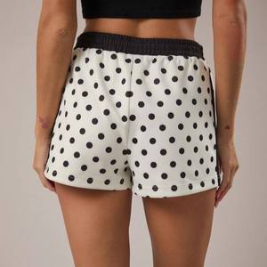 Pantalones Cortos de Verano para Mujer, Diseño Personalizado con Logotipo, Estilo Casual, Cintura Media, 100% Algodón, Cintura Elástica, Secado Rápido - Product Image 2