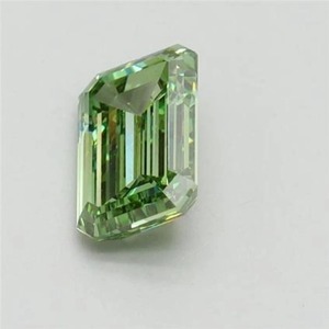 Diamante Verde Esmeralda de Corte Intenso, Cultivado en Laboratorio, Certificado por IGI, Diamante Verde Suelto para Anillo de Compromiso Personalizado, 1-5 Quilates, VVS VS - Product Image 2