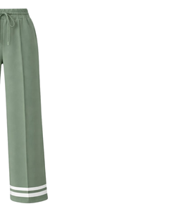 Sage Green Wide Leg Pants Women Casual High Waist <b>Drawstring</b> <b>Trousers</b> Loose Fit Straight Pants Comfortable Lounge Wear Fashion - Product Image 2