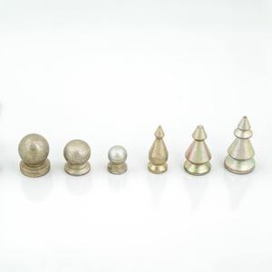 Composant de roue à roulement pour quincaillerie de porte coulissante en acier doux, moderne, poli, rond, durable, facile à installer, compatible avec la quincaillerie - Product Image 3