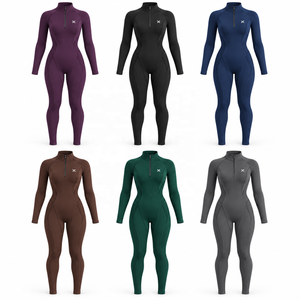 <b>Women's</b> <b>Unitards</b> & Catsuits | Blue Brown Green Black Grey | <b>Women's</b> Apparels Manufacturer | OEM ODM | <b>Women's</b> Sportswear - Product Image 5