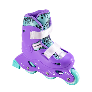 Patins à roulettes à coque rigide réglables SOLEX pour enfants de 6 à 12 ans avec roulements ABEC-7, roues en TPU, capacité de 50 kg, durables - Product Image 1