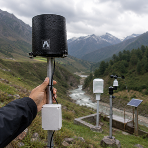 Pluviomètre numérique pour la mesure des précipitations |   Instrument de surveillance des précipitations Rainwise pour l'exploitation des stations météorologiques extérieures - Product Image 3