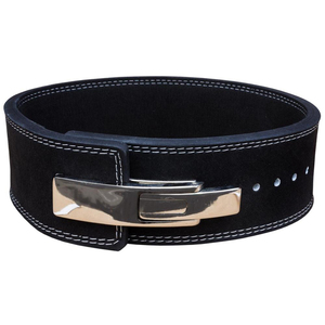 Ceinture de musculation en cuir OEM avec boucle en acier électroplaqué, couleur et taille personnalisables, élasticité réglable pour l'entraînement en salle de sport - Product Image 3