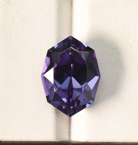 Alexandrita de laboratorio, corte hexagonal elegante, 18x13 mm, 17.65 ct, piedra preciosa suelta para la fabricación de joyas - Product Image 6