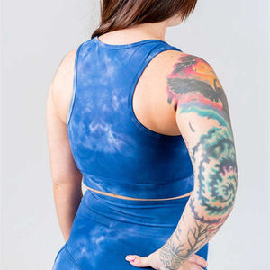 Sujetador Deportivo de Yoga para Mujer, al por Mayor, OEM, ODM, Personalizado, de Nailon y Elastano, de Alta Sujeción, Transpirable, Ecológico, Color Sólido, para Gimnasio y Entrenamiento - Product Image 3