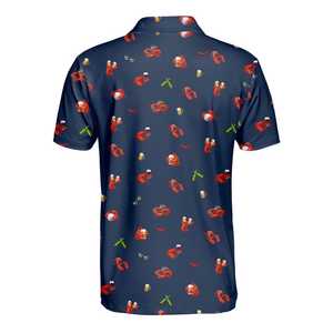 Polo de Alta Calidad, Seco, Deportivo, Ajustado, 100% Poliéster, Impresión Sublimada Personalizada, Promocional, Liso, Transpirable - Product Image 3