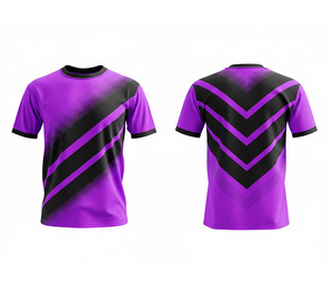 เสื้อยืดแบบซับลิเมชั่นเต็มตัวสำหรับนักกีฬามืออาชีพ |   ไซส์ผู้ชาย ผู้หญิง และเยาวชน |   น้ำหนักเบา แห้งเร็ว - Product Image 1