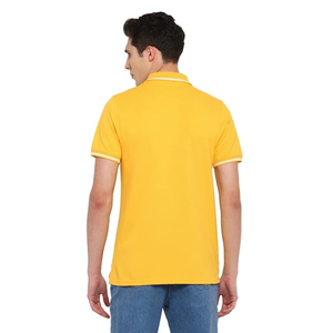 Polo pour homme de qualité export, design personnalisé, confortable et élégant, couleur unie, avec poche, idéal pour l'été - Product Image 6