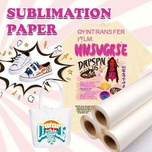 Papier de transfert par sublimation blanc en promotion pour vêtements, compatible avec les imprimantes à encre de sublimation - Product Image 3