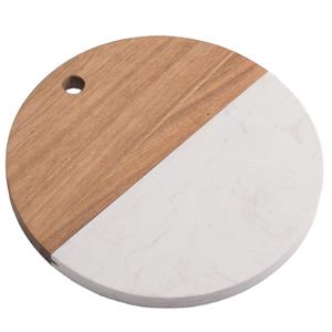 Ensemble de sous-verres de tasses à thé hexagonales en résine personnalisable de style classique moderne en bois d'acacia marbre vente en gros tapis de pierre tampons - Product Image 1