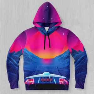 Haut à capuche léger et doux avec imprimé par sublimation de fleurs tropicales vibrantes, tenue d'été tendance, design unique, sweat à capuche d'été pour femme - Product Image 4