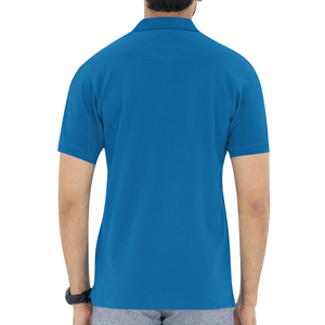 เสื้อโปโลผู้ชายมาใหม่ ผ้าฝ้าย 100% คุณภาพสูง เสื้อยืดแบบสั่งทำ ลายเรียบ ไซส์ใหญ่ บริการ OEM ระบายอากาศได้ดี - Product Image 6