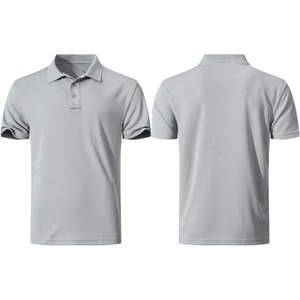 Polo Homme 2026 MOQ à Manches Courtes, Imprimé Tricoté, 100% Coton, Anti-Plis, Personnalisable, Qualité Supérieure - Product Image 2