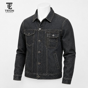 Veste en jean pour femme, tissu en jean de coton durable, col classique, fermeture à boutons, coupe confortable, parfaite pour les tenues décontractées - Product Image 4