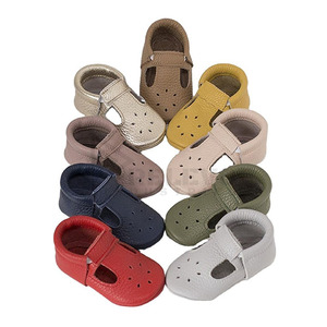 Chaussures en cuir pour nouveau-né, style PU souple, chaussures de premiers pas pour bébé, semelle antidérapante, confortables, respirantes, décontractées - Product Image 6