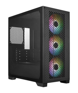 Cooler Master Elite 301 (E301L-WGNN-SCN) Panel Lateral de Vidrio Templado Blanco, Sin Ventilador, Caja para Juegos de Alto Flujo de Aire - Product Image 1