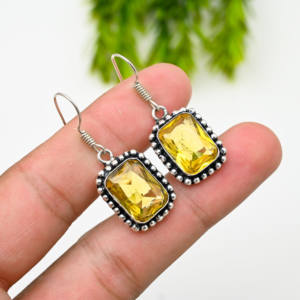 925 Silver Luxury <b>Hoop</b> Earrings 22g <b>Weight</b> 925 Purity - Product Image 4