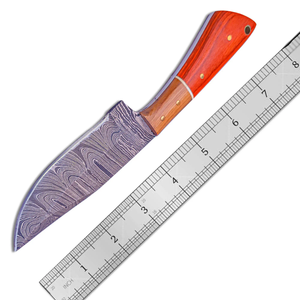 Customizable Stainless Steel Hunting <b>Knife</b> with Comfortable Handmade Curved Skinner <b>Knife</b> with <b>Bone</b> <b>Handle</b> & Leather Sheath - Product Image 4