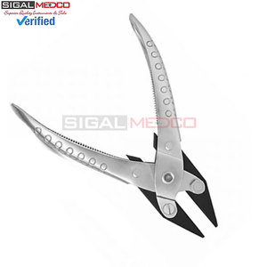 Alicates de Punta Plana Paralela de Alta Calidad de 140 mm, con Doble Resorte, Herramienta Manual para Joyería, Trabajos Eléctricos, Manualidades y Aplicaciones de Bricolaje - Product Image 4