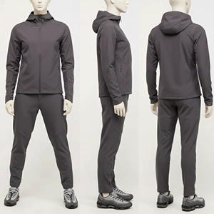 Wholesale New Custom logo Pullover Jacket Men's Sets Men Blank <b>Tracksuits</b> Windbreaker Nylon <b>Tracksuit</b> Set Track Suit for Men - Product Image 2