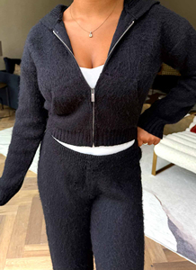 Sudadera con Capucha Personalizada con Pedrería Marrón para Hombre y Mujer, Estilo Urbano, 100% Algodón, Ecológica, Transpirable, de Lujo, para Otoño - Product Image 6