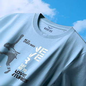 เสื้อยืดคุณภาพสูงเปิดไหล่โอเวอร์ไซส์ผ้าคอตตอน230จีเอสเอ็ม100% ใส่ได้ทั้งชายและหญิง - Product Image 2