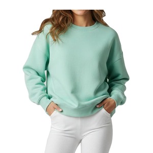 Sweat-shirt à col rond surdimensionné personnalisé pour femmes, vêtements d'hiver pour l'université, logo Lambda Chi Alpha sur le devant, 100% coton, manches longues - Product Image 2