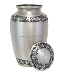 Cremación grabada cruzada de aluminio de alta calidad para cenizas humanas y de mascotas, venta al por mayor, urnas de cremación de Metal para el proveedor - Product Image 4