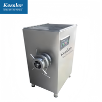Hachoir à viande électrique professionnel, machine de transformation de la viande robuste avec kit de bourrage à saucisses