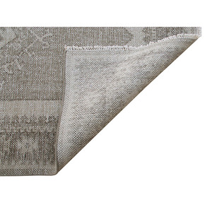 พรมขนสั้นสีพื้นแบบโบราณถักมือด้วยเทคนิค PET คุณภาพพรีเมียม - Product Image 3
