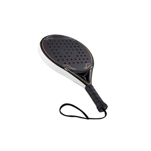 Raqueta de Pádel Redonda con Textura de Panal de Abeja de Carbono 12K, Contorno Metálico, Núcleo de Eva Suave - Product Image 3