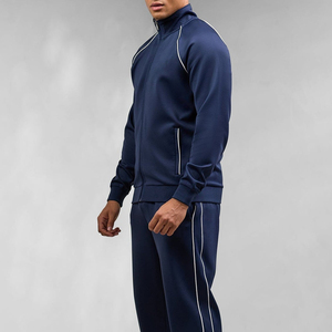 Impression de logo personnalisé, sweats à capuche zippés en polyester/coton de haute qualité, 240 g/m², vente en gros, automne, pour hommes - Product Image 5